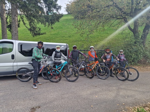 Bike Shuttle furgone 8 posti ½ giornata