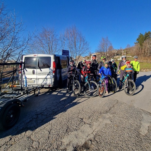 Bike Shuttle furgone 8 posti giornata intera