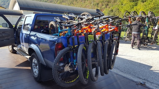 Bike Shuttle Pickup 4 posti giornata intera