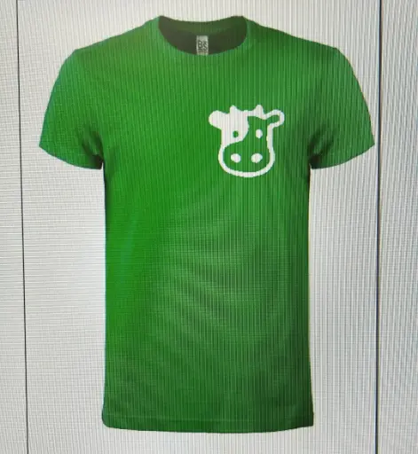 T-shirt verde TDM Pauta